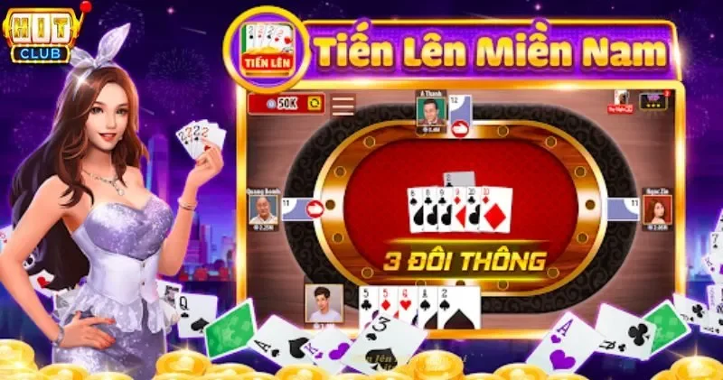 Bạn thoải mái chơi bàn cược Tiến lên miền Nam Hit Club bất cứ lúc nào 